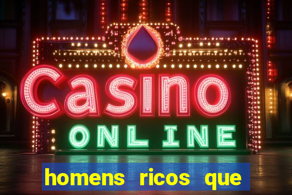 homens ricos que querem bancar telegram